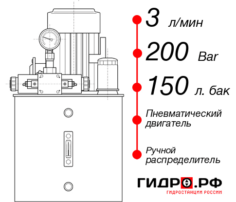 Гидростанция для гидропривода НПР-3И2015Т