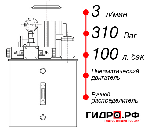 Гидростанция НПР-3И3110Т