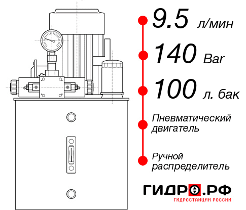 Гидростанция станка НПР-9,5И1410Т