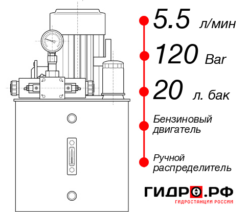Компактная гидростанция НБР-5,5И122Т
