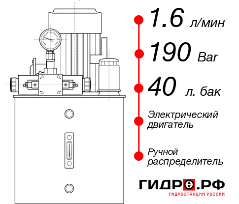 Гидростанция НЭР-1,6И194Т