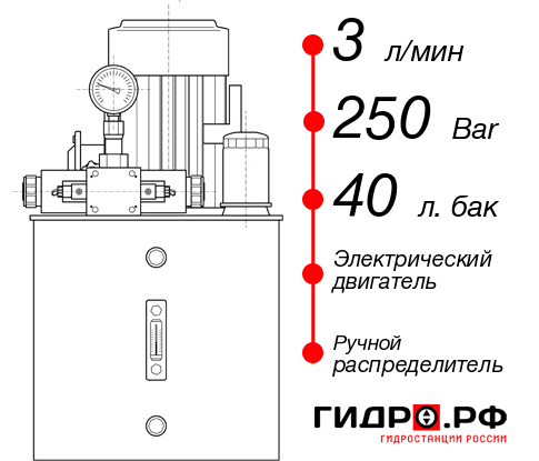 Гидростанция НЭР-3И254Т