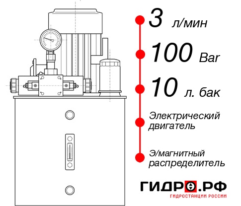 Компактная гидростанция НЭЭ-3И101Т